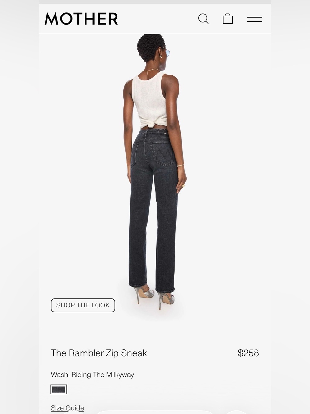 NWT MOTHER The Rambler Zip Sneak 🔥
